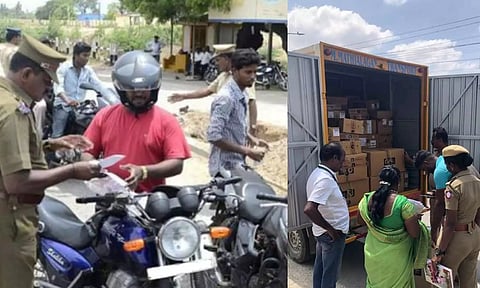 ஒரே நாளில் ரூ.8லட்சம் பறிமுதல்: பறக்கும் படையினர் சோதனையில் சிக்கி தவிக்கும் திருப்பூர் வியாபாரிகள்