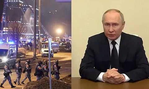 இசை நிகழ்ச்சியில் துப்பாக்கி சூடு: பயங்கரவாதிகளை கடுமையாக தண்டிப்போம்- புதின் சூளுரை