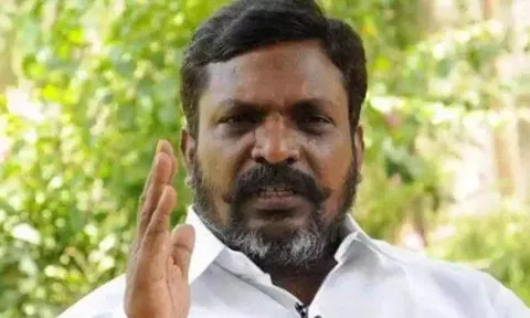 முதலமைச்சர்களை கைது செய்யும் புதிய நடைமுறை அரசியலை பா.ஜனதா கையாள்கிறது- திருமாவளவன் குற்றச்சாட்டு