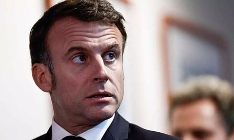 இஸ்ரேலுக்கு பிரான்சு அதிபர் கடும் எதிர்ப்பு