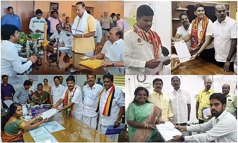 பாராளுமன்ற தேர்தல் - தமிழகத்தில் வேட்பு மனு தாக்கல் இன்றே கடைசி நாள்