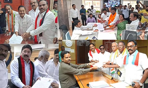 தமிழகம்- புதுச்சேரியில் வேட்பு மனு தாக்கல் இன்றுடன் முடிந்தது