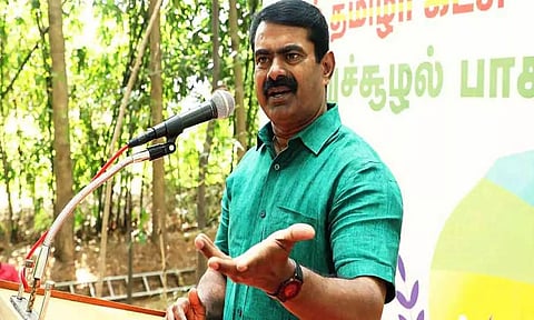 என் மகன்கள் இருவரும் ஆங்கில வழியில்தான் படிக்கின்றனர் - சீமான்