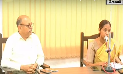 சேலம் திமுக வேட்பாளர் செல்வ கணபதியின் வேட்பு மனு நிறுத்தி வைப்பு