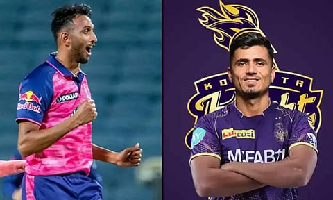 பிரசித் கிருஷ்ணா- முஜீப் உர் ரஹ்மானுக்கு மாற்று வீரரை அறிவித்த ஆர்ஆர்- கேகேஆர்