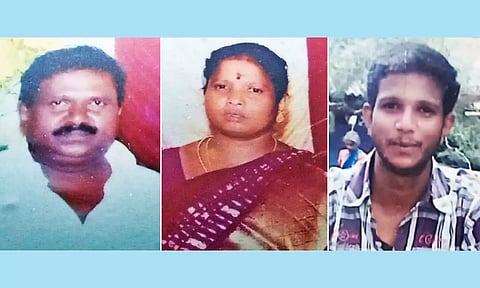 தனியார் நிதி நிறுவன நெருக்கடியால் ஒரே குடும்பத்தில் 3 பேர் விஷம் குடித்து தற்கொலை