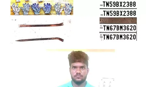 தொடர் திருட்டில் ஈடுபட்ட கொள்ளையன் கைது