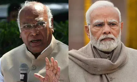 பாஜக-வின் சித்தாந்த முன்னோடிகள் சுதந்திர போராட்டத்தின்போது பிரிட்டிஷ், முஸ்லிம் லீக்கை ஆதரித்தனர்- கார்கே
