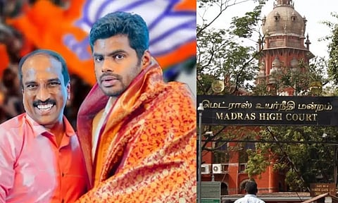 செம்மரக்கடத்தலில் ஈடுபட்ட பாஜக நிர்வாகிக்கு போலீஸ் பாதுகாப்பு வழங்க முடியாது - சென்னை ஐகோர்ட்