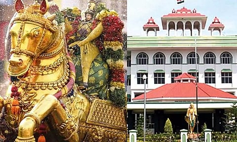 கள்ளழகர் மீது தண்ணீரை பீய்ச்சி அடிக்க கட்டுப்பாடு- மதுரை ஐகோர்ட் அதிரடி