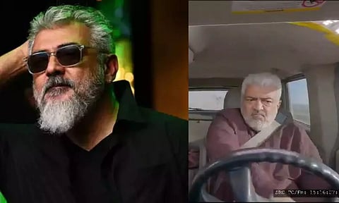 அஜித் குமாரின் அதிர வைக்கும் ஸ்டண்ட்