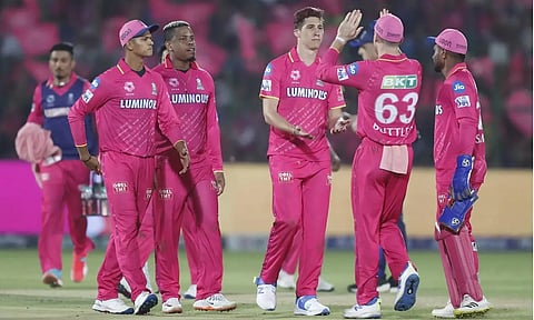 தொடர் வெற்றி: புள்ளிகள் பட்டியலில் முதல் இடம் பிடித்தது ராஜஸ்தான்