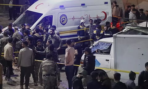 சிரியாவில் குண்டு வெடித்து 7 குழந்தைகள் பலி