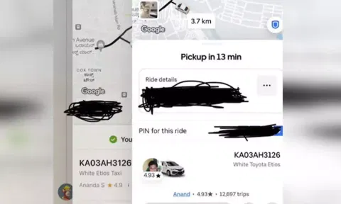 ஓலா, ஊபர் இரண்டிலும் ஒரே டிரைவரை பார்த்து அதிர்ச்சி அடைந்த வாடிக்கையாளர்