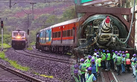 மாதவரம்-சிறுசேரி சிப்காட் மெட்ரோ ரெயில் பணி: சுரங்கம் தோண்டும் பணிக்காக எக்ஸ்பிரஸ் ரெயில்கள் வேகம் குறைப்பு