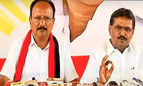 அண்ணாமலை பிரசாரத்தின்போது மோதல்: திமுக வேட்பாளர் விளக்கம்