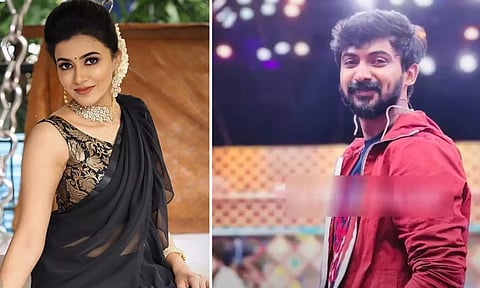 அஞ்சு குரியன் - தர்ஷன் ரகசிய திருமணமா ?