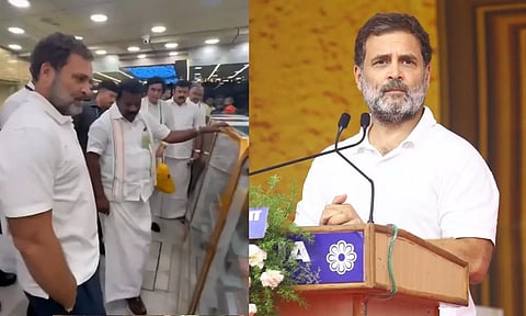 முதலமைச்சர் மு.க.ஸ்டாலினுக்காக தேடி தேடி இனிப்புகளை வாங்கிய ராகுல் காந்தி- வைரலாகும் வீடியோ