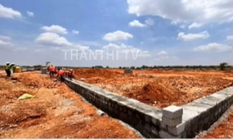 மதுரை எய்ம்ஸ் மருத்துவமனை கட்டுமானப் பணிகள் தொடக்கம்