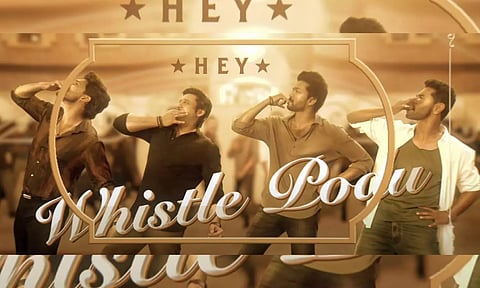 அரபிக் குத்து சாதனையை முறியடித்த விசில் போடு பாடல்