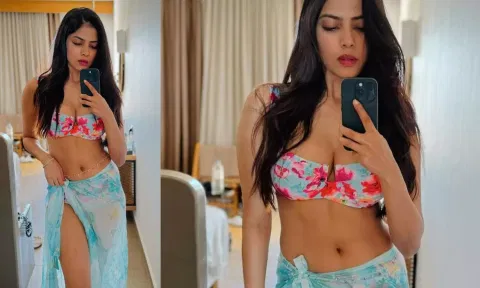 பீச் ரிசார்ட்டில் Chill செய்த மாளவிகா மோகனன்