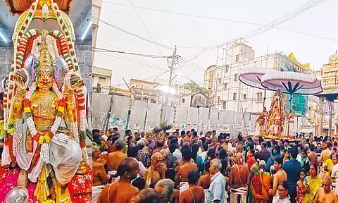 திருவள்ளூர் வீரராகவர் பெருமாள் கோவில் கருடசேவை