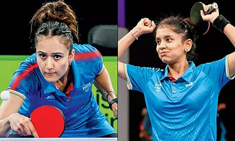 ஐடிடிஎப் உலகக்கோப்பை டேபிள் டென்னிஸ்: இந்தியாவின் மணிகா பத்ரா, ஸ்ரீஜா தோல்வி