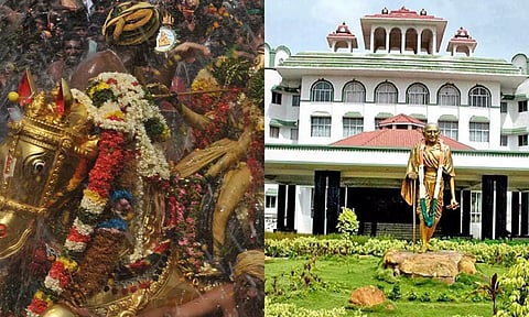 கள்ளழகர் மீது தண்ணீர் பீய்ச்ச கட்டுப்பாடு விதித்த மாவட்ட கலெக்டர் உத்தரவுக்கு தடை