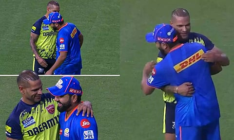 வானுக்கும் எல்லை உண்டு நட்பிக்கில்லையே.. ரோகித்- தவான் நடனமாடி மகிழ்ந்த வீடியோ வைரல்