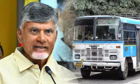 ஆந்திராவில் ஆட்சிக்கு வந்தால் பெண்களுக்கு இலவச பஸ் பயணம்- சந்திரபாபு நாயுடு அறிவிப்பு