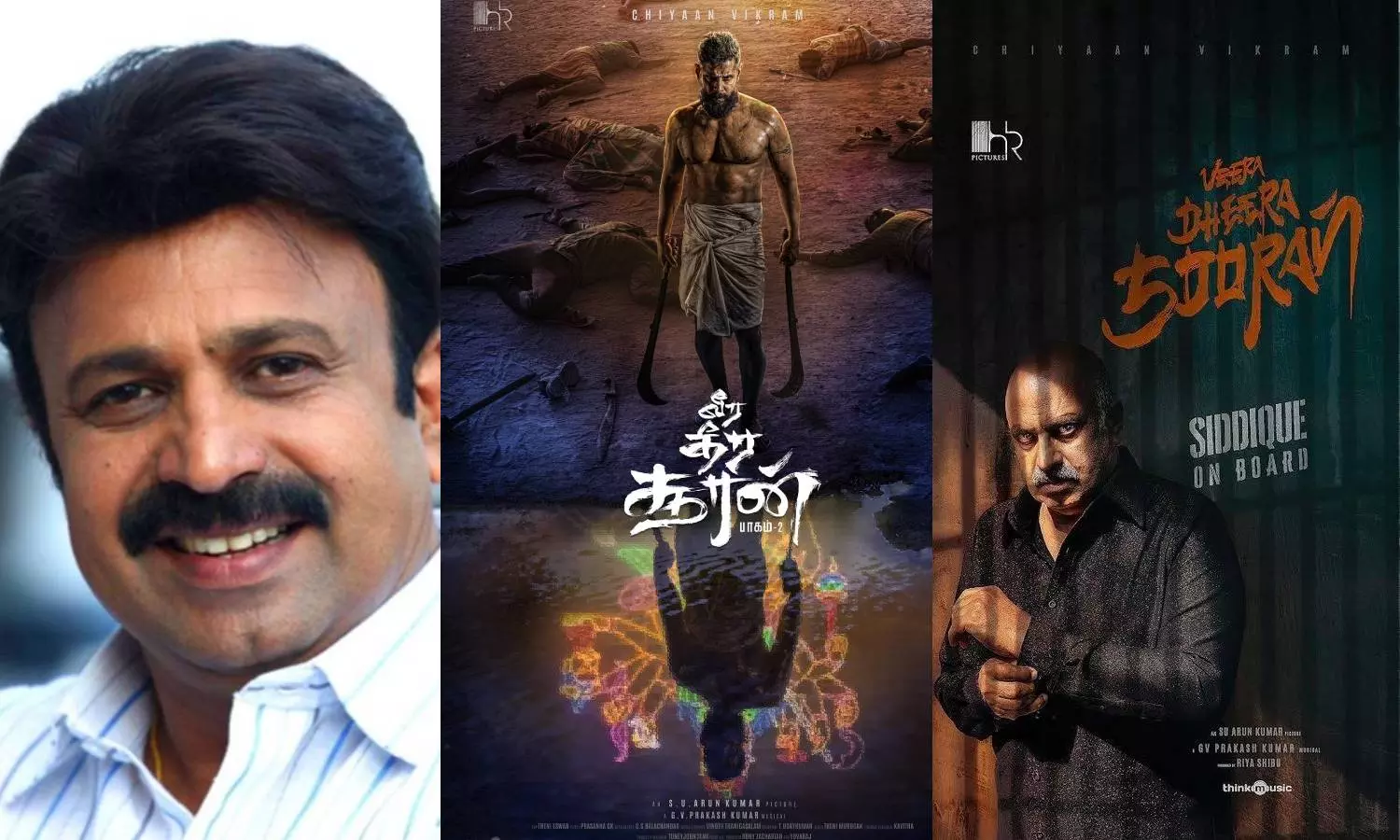 'வீர தீர சூரன்' திரைப்படத்தில் இணையும் பிரபல மலையாள நடிகர்