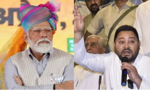 மோடியின் அப்பாவுக்கு எத்தனை குழந்தைகள் தெரியுமா? - மோடி பேச்சுக்கு தேஜஸ்வி யாதவ் பதிலடி