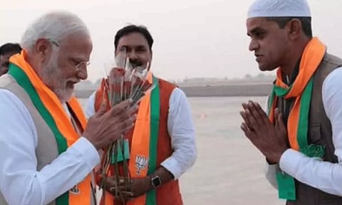 மோடியின் வெறுப்பு பேச்சை விமர்சித்த பாஜக சிறுபான்மையினர் அணி முன்னாள் நிர்வாகி கைது