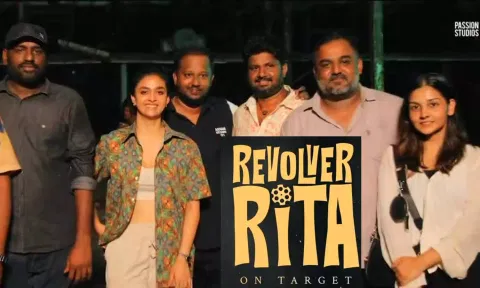 கீர்த்தி சுரேஷின் 'ரிவால்வர் ரீட்டா' படப்பிடிப்பு நிறைவு - வீடியோ வெளியிட்ட படக்குழு