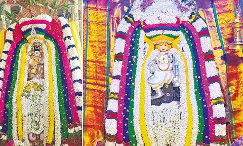 பட்டமங்கலம் தட்சிணாமூர்த்தி கோவிலில் குருப்பெயர்ச்சி விழா