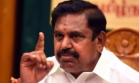 காங்கிரஸ் நிர்வாகி மரணம் சட்ட - ஒழுங்கு சீர்கேட்டின் உச்சம்: எடப்பாடி பழனிசாமி