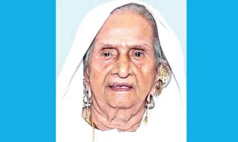 கேரளாவில்  அதிக முறை வாக்களித்ததற்கான சான்றிதழ் பெற்ற மூதாட்டி மரணம்