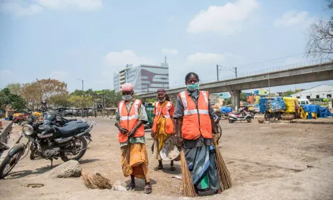 ஈரோட்டில் தூய்மை பணியாளர்களுக்கு மதிய நேர பணிகள் ரத்து
