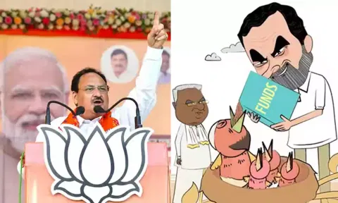 'மத வெறுப்பை தூண்டும் வீடியோ': பாஜக தலைவர் ஜே.பி.நட்டா, கர்நாடக பாஜக தலைவர் மீது போலீஸ் வழக்குப்பதிவு