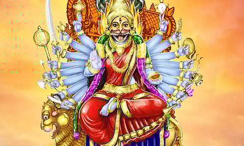 மோட்சம்   தரும்  பிரத்தியங்கரா தேவி