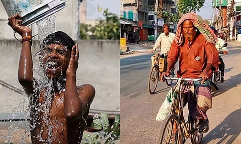 கரூர் பரமத்தி, ஈரோட்டில் இன்று 110 டிகிரி வெயில் சுட்டெரித்ததால் மக்கள் தவிப்பு