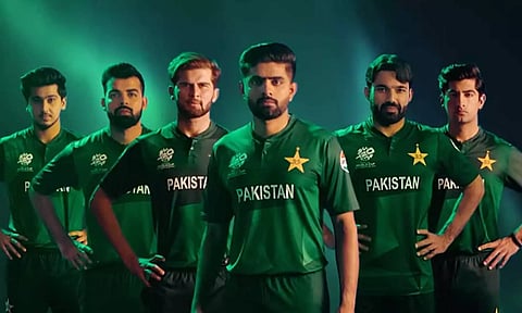 டி20 உலகக் கோப்பைக்கான பாகிஸ்தான் அணியின் புதிய ஜெர்சி அறிமுகம்