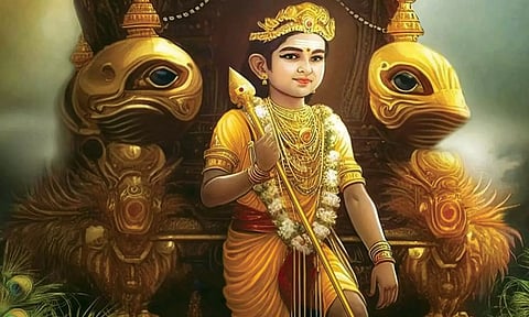 மக்களை காக்க சுனைக்குள் இருந்து வெளியே வந்த முருகன்