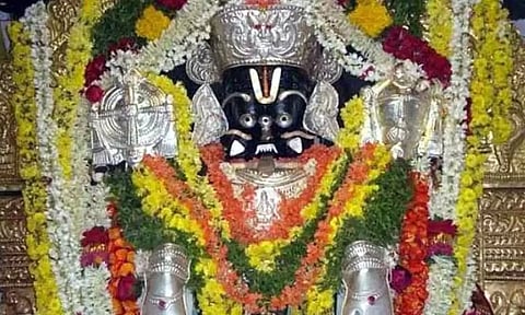 சிங்கிரிக்குடி லட்சுமி நரசிம்மர் கோவிலில் பிரமோற்சவ விழா: 14-ந் தேதி கொடியேற்றத்துடன் தொடங்குகிறது