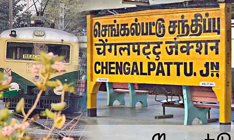 சென்னை கடற்கரை - செங்கல்பட்டு மின்சார ரெயில் போக்குவரத்தில் நாளை மாற்றம்