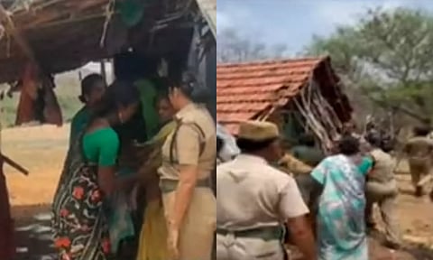 பென்னாகரம் ஆக்கிரமிப்பு அகற்றம்: வனத்துறை விளக்கம்