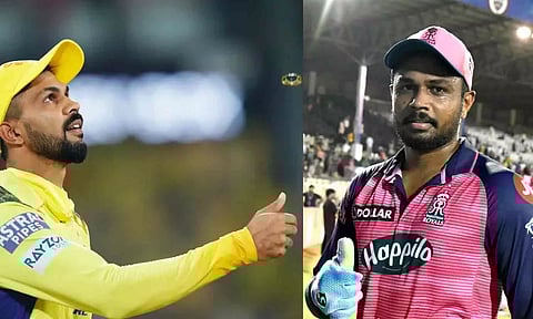 சென்னைக்கு எதிரான போட்டியில் டாஸ் வென்ற ராஜஸ்தான் அணி பேட்டிங் தேர்வு