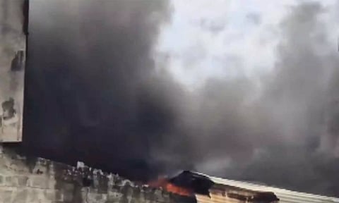 வாணியம்பாடியில் பயங்கர தீ விபத்து