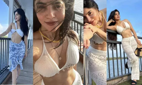 கோடை நாட்களை குதூகலமாக கொண்டாடும் திவ்யா பாரதி