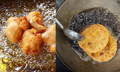 வெஜிடபிள் எண்ணெய்யை மீண்டும் சூடாக்கி பயன்படுத்துவதால் புற்றுநோய் ஆபத்து - ICMR எச்சரிக்கை